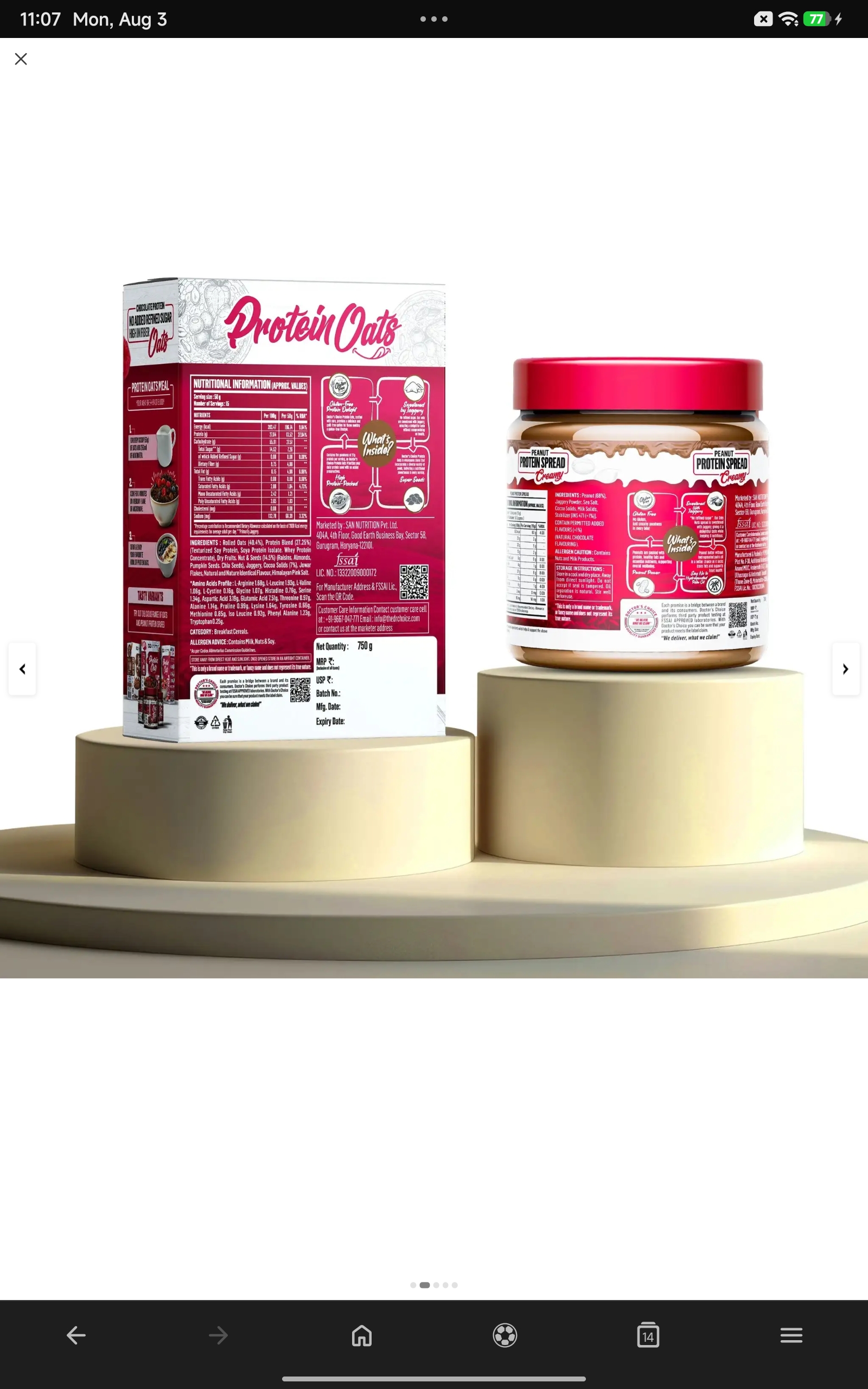 High Protein Chocolate Oats - Image 3
