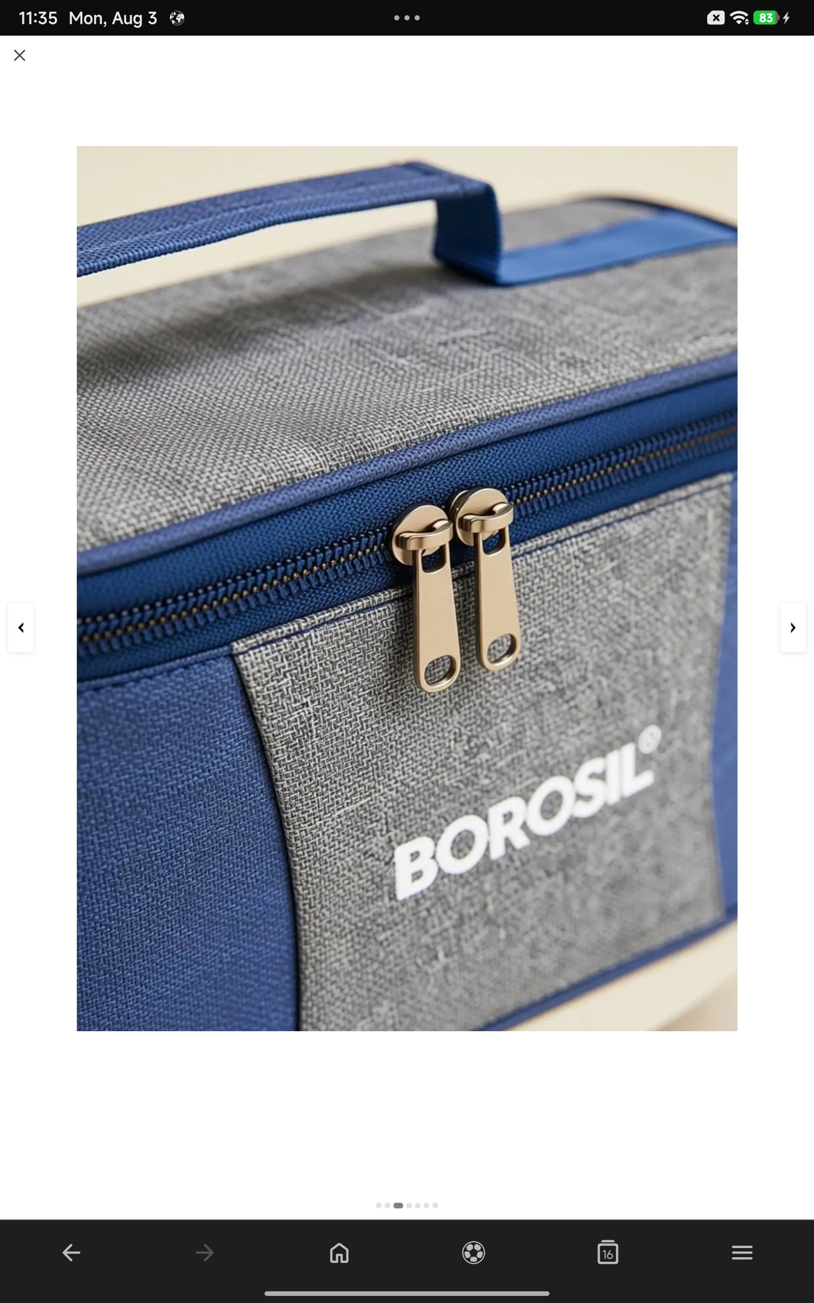 BOROSIL Alora Universal Glass Lunchbox, 4 pc Set (320 ml x 2 + 240 ml x 2) - Image 3